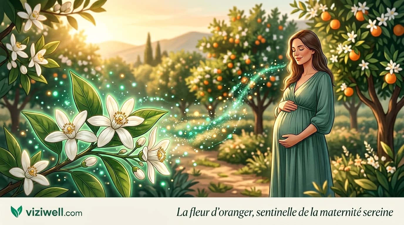 Illustration article : Effet de l'aromathérapie à l'huile essentielle de Citrus aurantium sur la dépression, le stress et l'anxiété chez la femme enceinte : essai clinique contrôlé randomisé