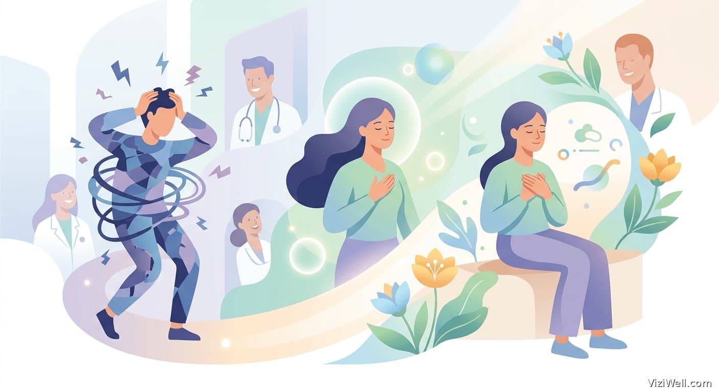 Illustration article : Efficacité d'un programme de sophrologie de 4 semaines chez patients anxieux