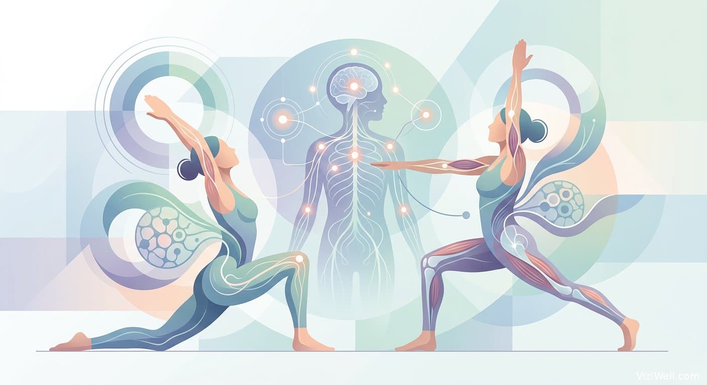 Illustration article : Le rôle du yoga comme exercice corps-esprit dans la gestion de la fibromyalgie étude systématique