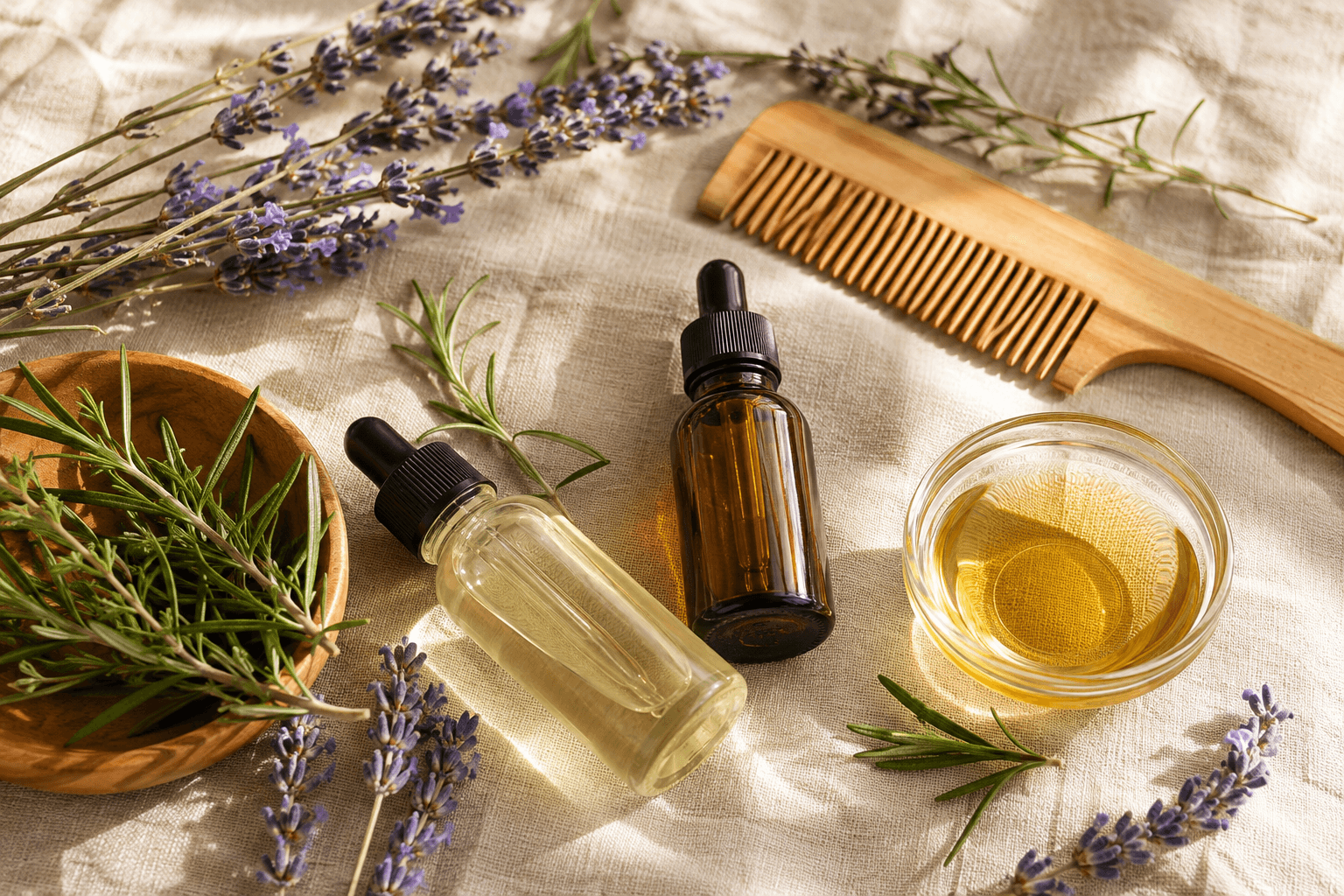 Huiles essentielles et cheveux : soins capillaires naturels | ViziWell